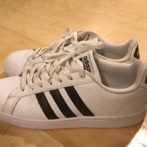 Adidas Neo Superstar Cloudfoam Striped Sneakers